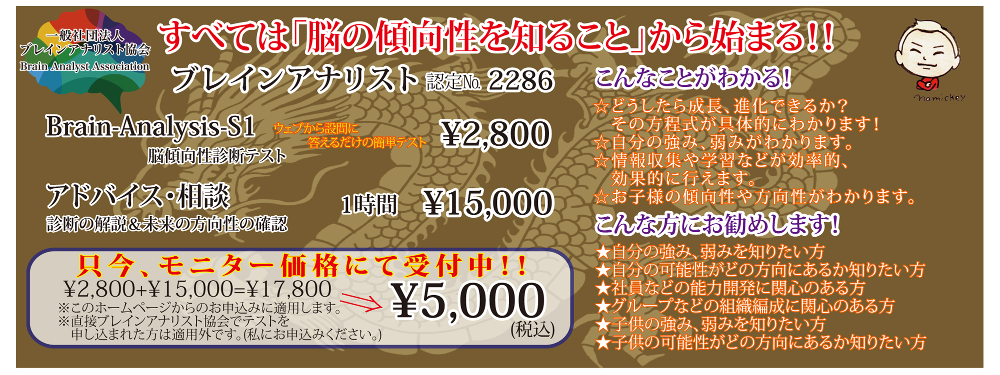 脳傾向性診断テスト